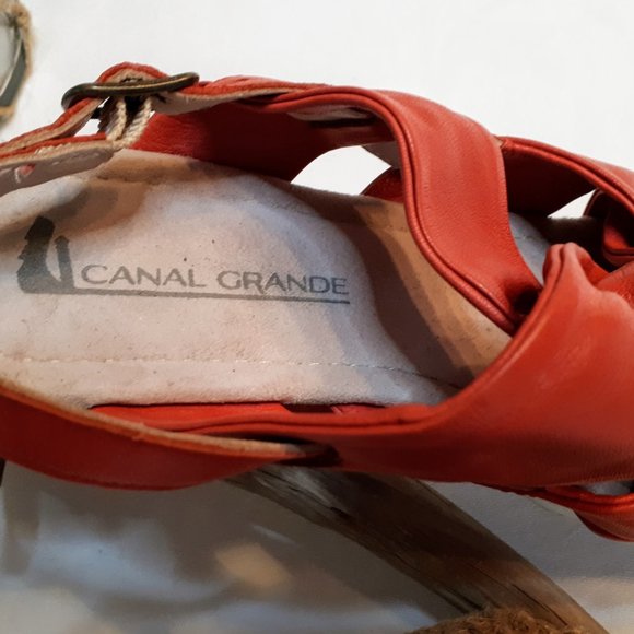 Canal Grande Holland Flamma (Red) Sandal - Picture 4 of 6